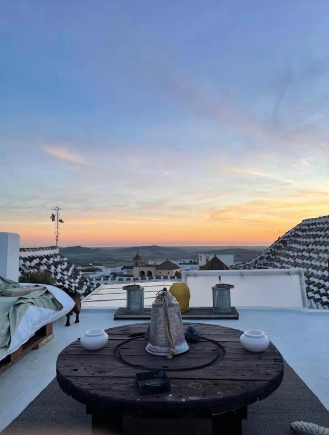 Casa Antigua - Terraza Con Vistas Al Mar Bed & Breakfast Медина Сидония Екстериор снимка
