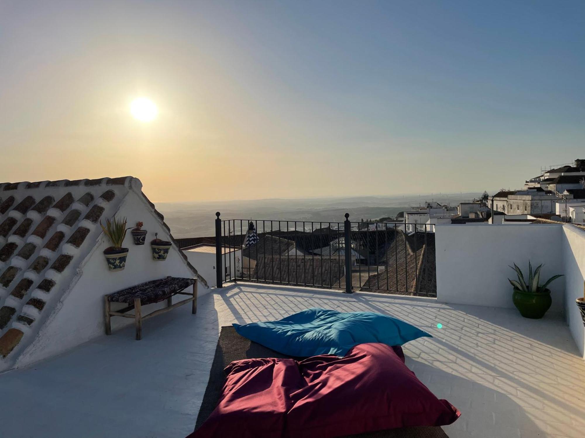 Casa Antigua - Terraza Con Vistas Al Mar Bed & Breakfast Медина Сидония Екстериор снимка